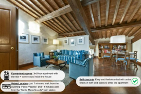 Tiepolo romantic penthouse in the Oltrarno, Florence